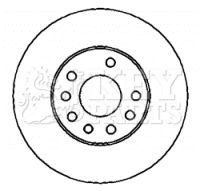 KEY PARTS Тормозной диск KBD4436